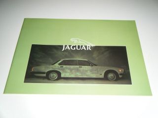 Vintage 1984 Jaguar Car Dealers Sales Brochure