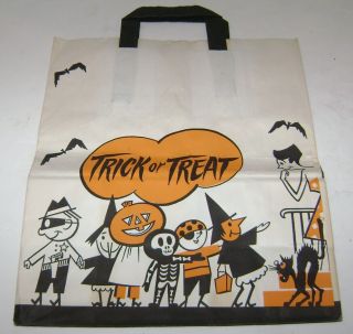 Vintage Halloween Trick Or Treat Candy Bag Union Camp