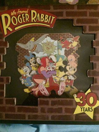 Disney Parks Who Framed Roger Rabbit Jumbo Pin Le 1500 30th Anniversary 2018