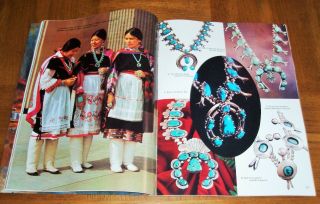 ARIZONA HIGHWAYS TURQUOISE BLUE BOOK - INDIAN JEWELRY DIGEST - SOFT - COVER BOOK 4