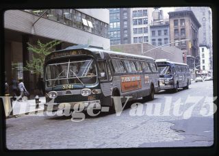 Slide Bus 5241 Nycta York City Transit Kodachrome 1972 Rt - 10