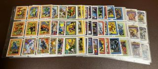 1991 Impel Marvel Gi Joe Comics Trading Cards Complete Base Set 200 Cards