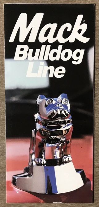 1983 Mack Bulldog Line American Sales Brochure
