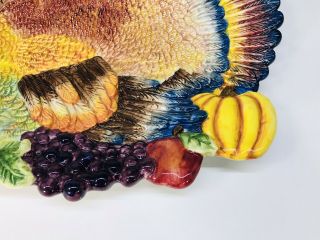 Decorative Turkey Platter / Plate 3