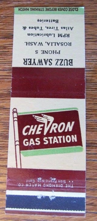 Chevron Gas Station: Buzz Sawyer (rosalia,  Washington) - L6