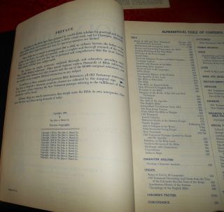 Large 1955 Hertel Masonic Edition Bible Red Letter Pictorial Cyclopedic Indexed 5