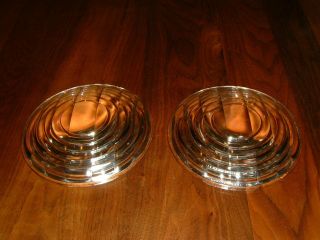 2 Corning Glass Spredlite 8 1/4 " Clear Glass Lens For Rr Lantern Auto Spotlight?