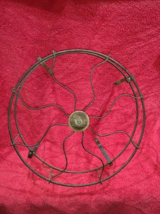 Vintage Metal Emerson Fan Cage For 12 " Blades
