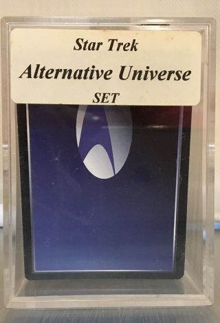 Star Trek Ccg: Alternate Universe 122 Card Complete Set - W/ Future Enterprise