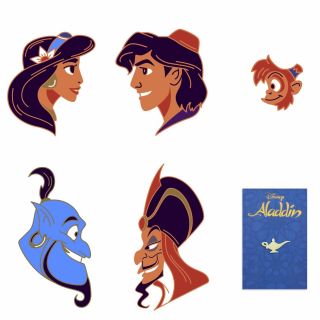 Aladdin Disney Mondo Lapel Pins Matt Taylor Pre - Order