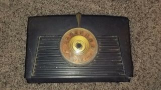 Vintage Mid 1940’s Rca Victor Brown Bakelite Radio 8 - X - 541 Not
