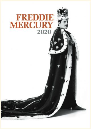 2020 Wall Calendar [12 Pages A4] Freddie Mercury Queen Music Photo Poster M1177