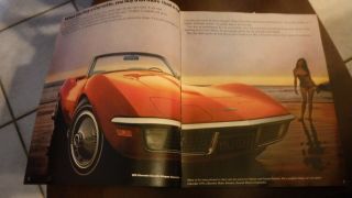 1970 Chevrolet Corvette Dealer Sales Brochure