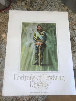 Vintage Hawaiian Prints By Roy Hewetson Complete 1974