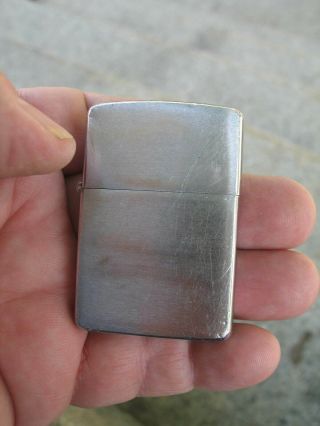 Zippo Lighter Vintage With Insert Marked Xiv Made In The Usa