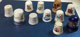 Thimbles - 11 Of Them - Miscellaneous See Photos