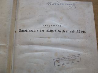 Judaica Antique Jewish Book Judische literatur - Leipzig 1850 - Munchen Stamped 3