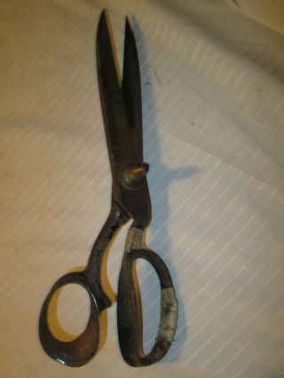 Vintage 13 " Large Tailor Scissors J.  Wiss And Sons Newark Nj Antique