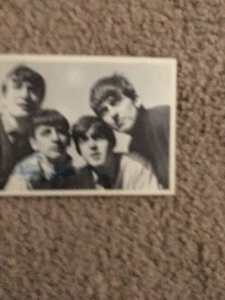1964 T C G Beatles Black & White 1st Series Gum Trading Cards 3