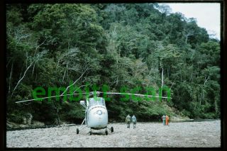 Slide,  Usaf Sikorsky H - 19 Chickasaw Helicopter In Panama,  1965