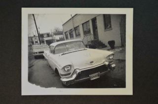 Vintage Polaroid Photo 1957 Cadillac Car 967037