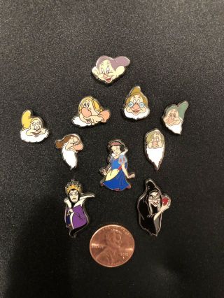 Disney Pin Snow White And Seven Dwarfs Mini Set 2