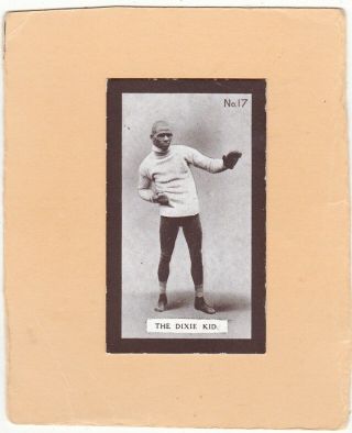 Teofani & Co Scarce Type From Famous Boxers No.  17.  The Dixie Kid.  Issued 1925