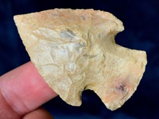 Colorful Hopewell Point Andrew Co. ,  Missouri Authentic Arrowhead Artifact C18