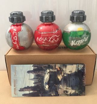 Disneyland Star Wars Galaxy’s Edge Coke Diet Coke Sprite Coca Cola Empty Bottle