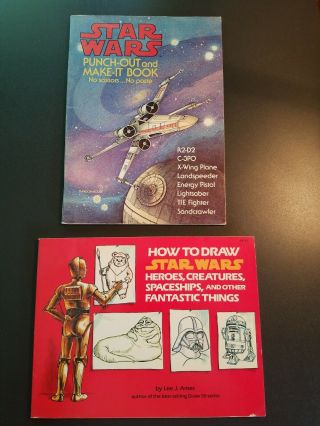 Star Wars Punch - Out Book & How To Draw Star Wars