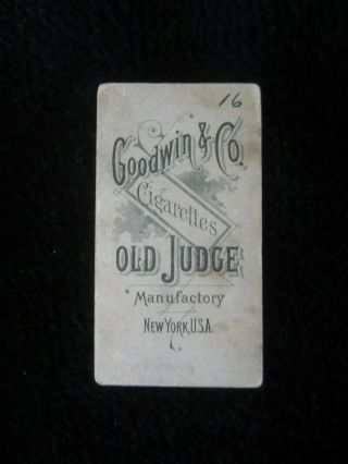N164 Goodwin Old Judge Cigarettes,  Flowers - 1890 - 
