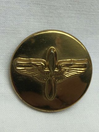 2 Vintage US Army Air Corps Propeller with Wings Pin 1 