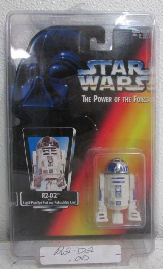 Kenner Star Wars Power Of The Force R2 - D2 Light Up Eye Retractable Leg Sw7