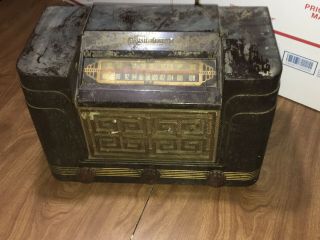 Vintage Bakelite - Westinghouse Model H - 204 Antique Radio - 1948 - Am/fm