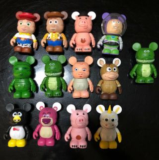 Disney 3 " Vinylmation Toy Story 1 Complete Set Of 12 Figures Dr Porkchop Chaser