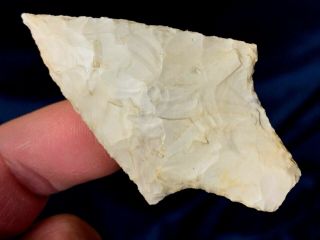 Outstanding Dickson Point Andrew Co. ,  Missouri Authentic Arrowhead Artifact Mb16