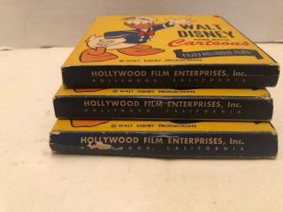 Vintage Walt Disney Film Home Movie Cartoons Mickey Mouse & Donald Duck 8mm (3) 3