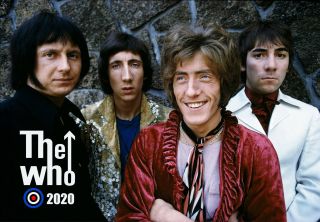 Wall Calendar 2020 [12 Page A4] The Who Vintage Rock Music Photo Poster 3210