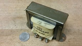 18 Vct 4 A Transformer F/ Old Vintage Ham Radio Tube Audio Amp Power Supply