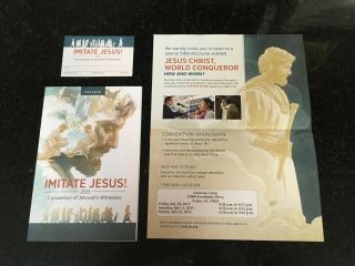 Watchtower District Assembly Program 2015 Invitation And Lapel Badge