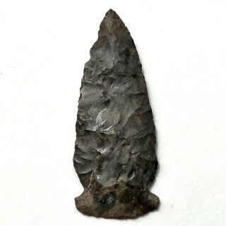 Authentic 2 1/8” Matanzas Native American Arrowhead Indian Artifact Point Oh In