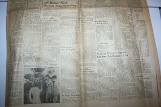 Santa Fe Mexican Newspaper August 15,  1945,  Defeat 