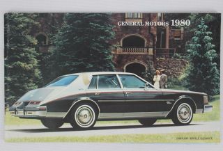 Gm 1980 General Motors Sales Brochure / Literature
