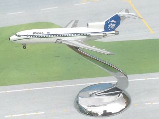 Alaska Airlines Boeing 727 N293as Eskimo 1/400 Scale Model Aeroclassics