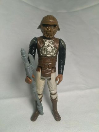 1982 Vintage Kenner Star Wars Lando Calrissian Action Figure 100 Complete