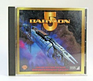 Babylon 5 Limited Edition Entertainment Cd - Rom Sound Effects Windows 3.  1 Utility