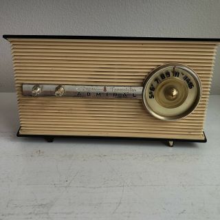Admiral Transistor Radio.  8.  Vintage - For Parts/repair.  As - Is.