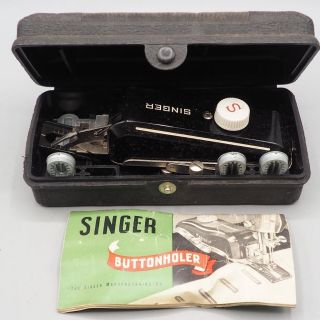 Vintage Singer Buttonholer 1950 