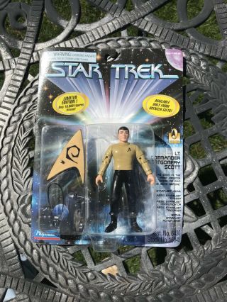 Playmates Star Trek Limited Edition Spencers Exclusive Scotty