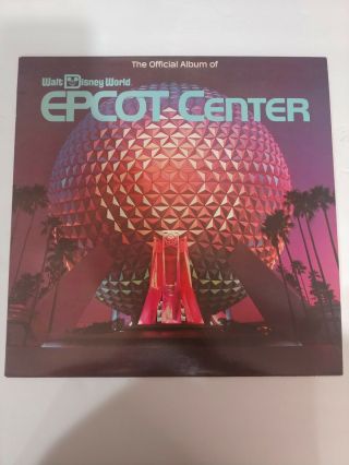 Disney Lp - Epcot Center Walt Disney World - Disneyland Rainbow Label - 1982 - Krfx
